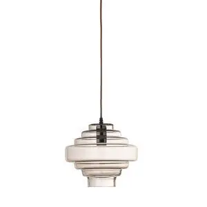 Creative Collection - Ilua Pendel, Brun, Glas