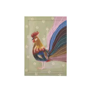 Creative Collection - Hanaia Illustration med ramme, Grøn, Fyrretræ