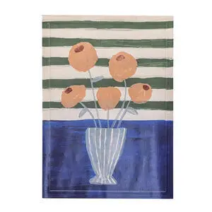 Creative Collection - Florinda Illustration med ramme, Blå, Fyrretræ