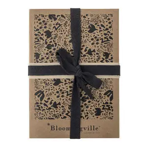 Bloomingville - Anniversary Notesbog, Brun, FSC®Mix, Paper