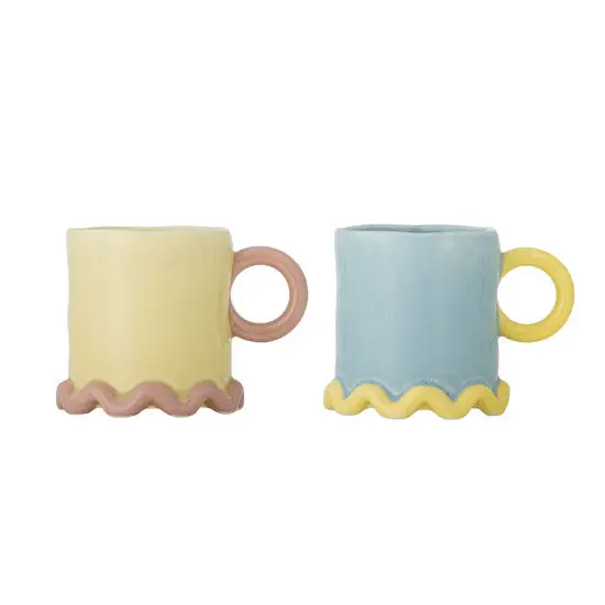 Bloomingville - Polly Krus, Multifarvet, Stentøj