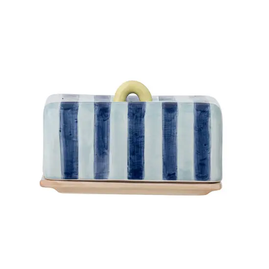 Bloomingville - Phoenix Smørboks, Multifarvet, Stentøj