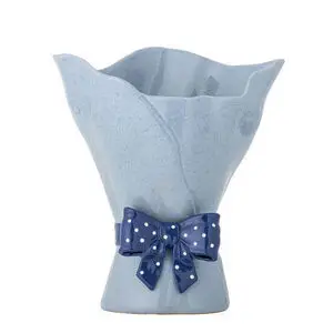 Bloomingville - Belivia Vase, Blå, Stentøj