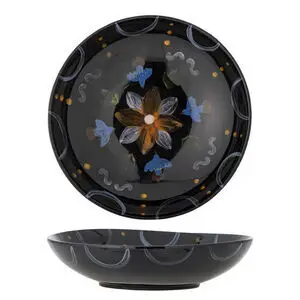 Bloomingville - Maricala Skål, Multifarvet, Stentøj