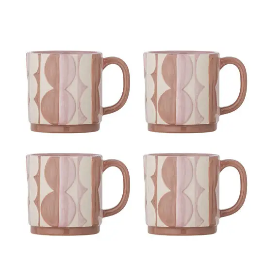 Bloomingville - Saul Kop, Rosa, Stentøj