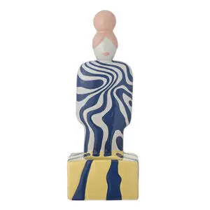 Bloomingville - Priya Fyrfadsstage, Multifarvet, Stentøj