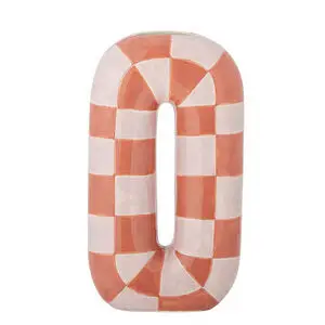 Bloomingville - Mae Vase, Orange, Keramik