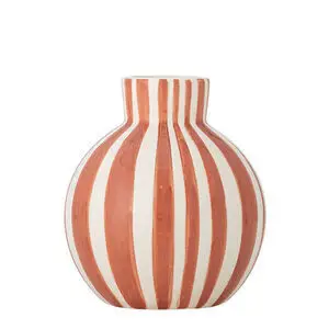 Bloomingville - Fian Vase, Orange, Keramik
