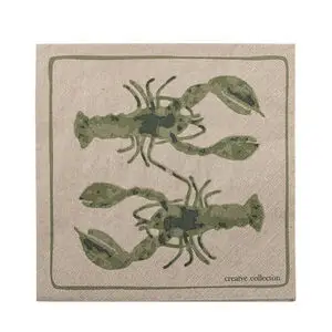 Creative Collection - Hadden Serviet, Grøn, FSC®Recycled, Paper