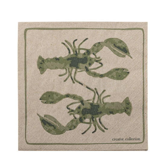 Creative Collection - Hadden Serviet, Grøn, FSC®Recycled, Paper