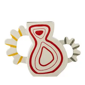 Bloomingville - Samila Vase, Multifarvet, Stentøj
