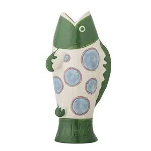 Bloomingville - Irving Vase, Multifarvet, Stentøj