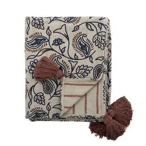 Creative Collection - Paisley Plaid, Multifarvet, Genanvendt Bomuld