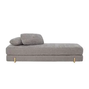 Bloomingville - Groove Daybed, Grey, Polyester