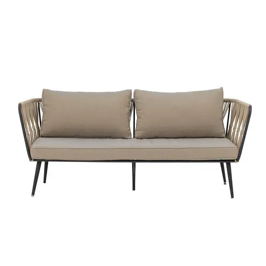 Bloomingville - Pavone Sofa, Brun, Metal