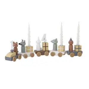 Bloomingville - Junaid Fødselsdagsdekoration, Brun, FSC®100%, MDF