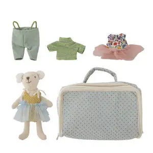 Bloomingville - Lara Dukke, Brun, Polyester