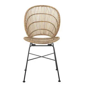 Bloomingville - Fiore Spisebordsstol, Natur, Rattan