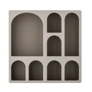 Bloomingville - Graphia Bogreol, Brun, MDF