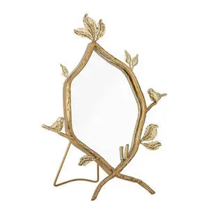 Creative Collection - Avila Bordspejl, Guld, Metal