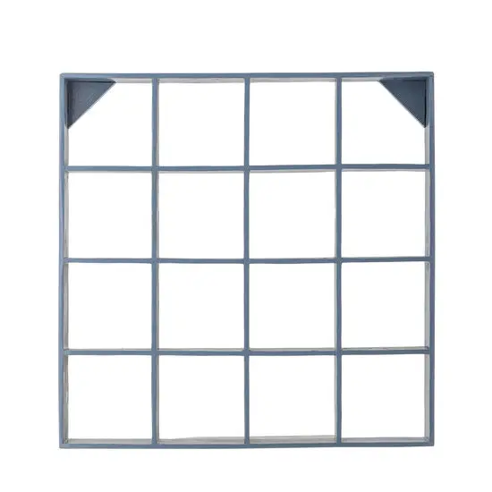 Creative Collection - Bekka Hylde, Blå, Genanvendt Træ