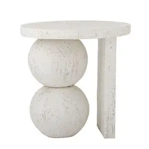 Bloomingville - Tally Sidebord, Hvid, Resin