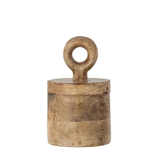 Bloomingville - Nonnie Krukke m/låg, Natur, FSC®100%, Mango