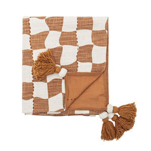 Creative Collection - Chola Plaid, Brun, Bomuld