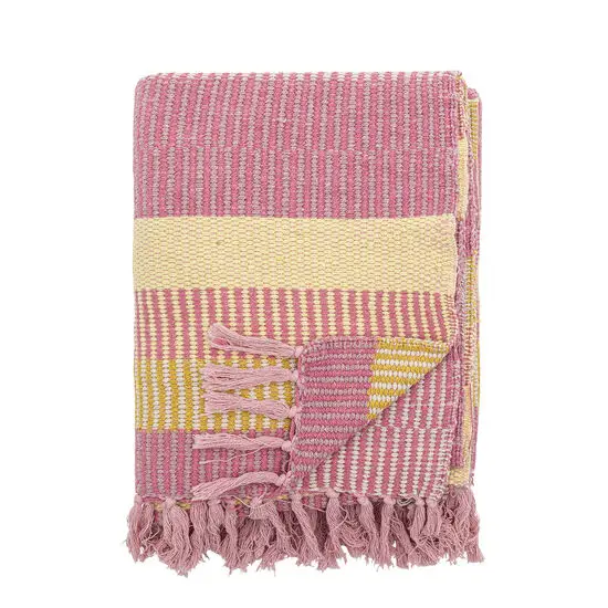 Creative Collection - Isnel Plaid, Pink, Genanvendt Bomuld