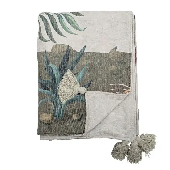 Creative Collection - Peacock Plaid, Grøn, Polyester