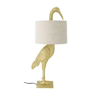 Creative Collection - Heron Bordlampe, Guld, Polyresin