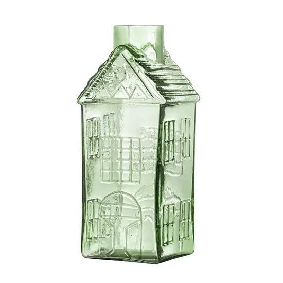 Bloomingville - Kammy Vase, Grøn, Genanvendt Glas