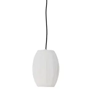 Bloomingville - Pica Pendel, Hvid, Polyester