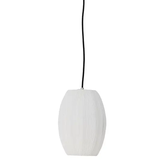 Bloomingville - Pica Pendel, Hvid, Polyester