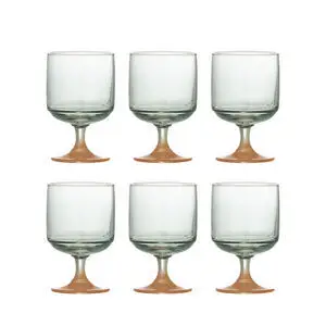 Bloomingville - Signe Drikkeglas, Multifarvet, Glas