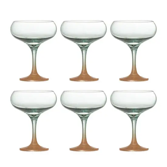 Bloomingville - Signe Cocktailglas, Multifarvet, Glas
