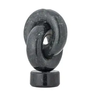 Bloomingville - Goa Lysestage, Grøn, Marmor