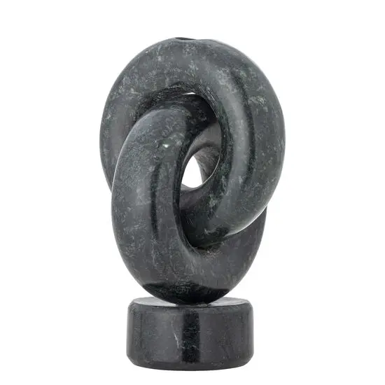 Bloomingville - Goa Lysestage, Grøn, Marmor