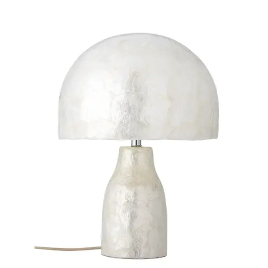 Bloomingville - Adria Bordlampe, Natur, Mother of pearl
