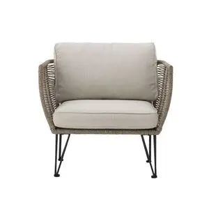 Bloomingville - Mundo Loungestol, Brun, Jern