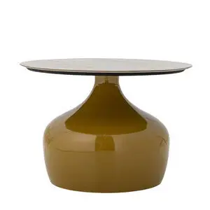 Creative Collection - Lecco Sofabord, Gul, Metal