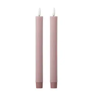 Bloomingville - Ponza LED Lys, Rosa, Paraffin