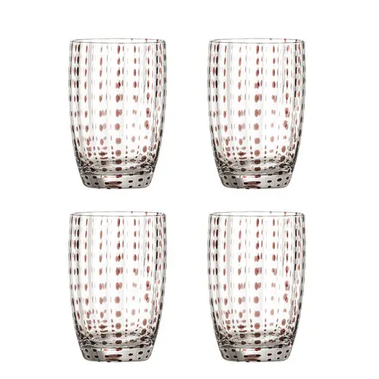 Bloomingville - Brinley Drikkeglas, Brun, Glas