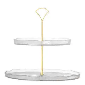 Bloomingville - Neva Etagere, Klar, Glas