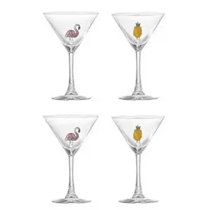 Bloomingville - Misa Cocktail Glas, Multipack, Klar, Glas