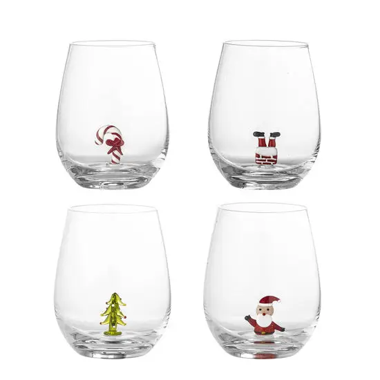 Bloomingville - Misa Drikkeglas, Klar, Glas