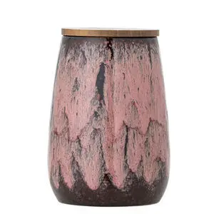 Creative Collection - Rayen Krukke m/låg, Rosa, Stentøj