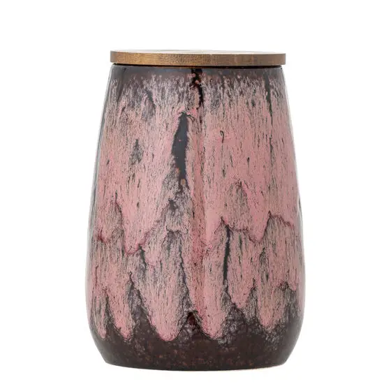 Creative Collection - Rayen Krukke m/låg, Rosa, Stentøj