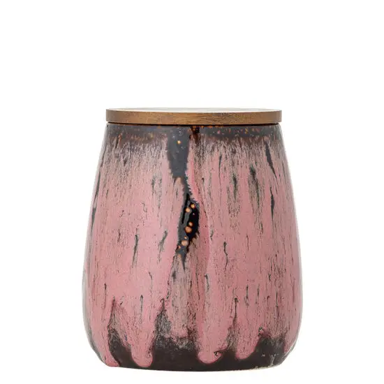 Creative Collection - Rayen Krukke m/låg, Rosa, Stentøj