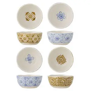 Creative Collection - Milton Skål, Blå, Stentøj